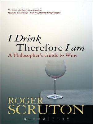 cover image of I Drink Therefore I Am